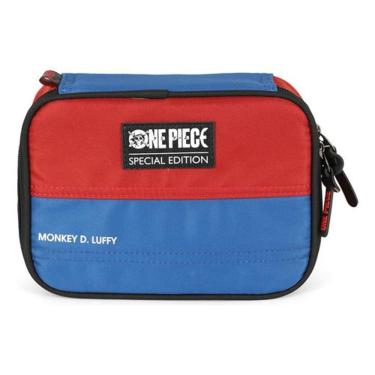 Imagem de Estojo 100 Pens Grande Escolar Juvenil  Zoro E Luffy