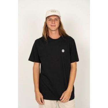 Imagem de Camiseta Element E471A0876 Basic Crew - Preto-Masculino
