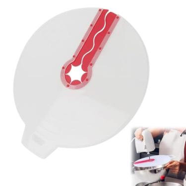 Imagem de Guarda-contaminação de tigela mistura Guarda silicone para batedeira manual Capa -splatter ovo Batedores Transparente - Ferramentas cozinha Bolo Lavad
