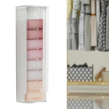 Imagem de Caixa de Armazenamento Roupa Intima para Parede Organizador Multiuso Calcinhas Meias Sacola Lixo com Tampa Móvel Economiza Espaço Fácil e Rápido Usar