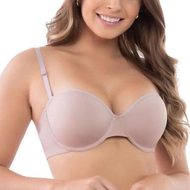 Imagem de Sutiã Bustie Delrio 47457 Feminino Alças Removíveis Microfibra T. 42/4