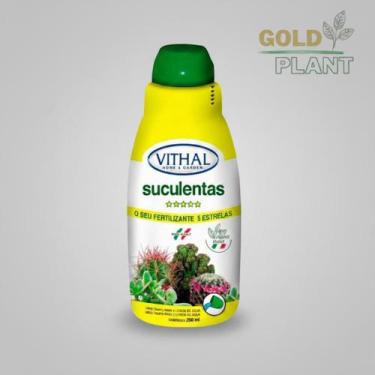 Imagem de Adubo Fertilizante Líquido Vithal 250ml, SUCULENTAS