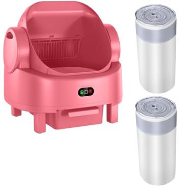 Imagem de Caixa de areia automática, saco de lixo cinza, 10 peças