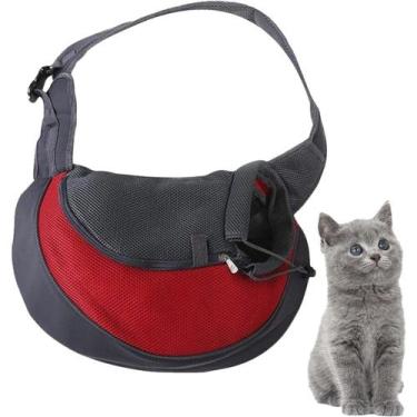 Imagem de Bolsa Pet Canguru Transporte Cachorro Gato Animais Estimaçao Passeio V