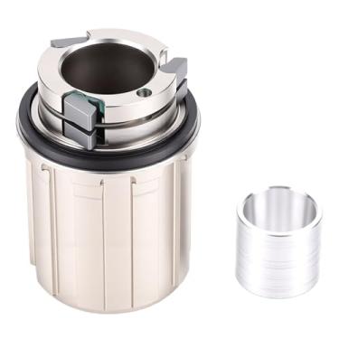 Imagem de Keenso Corpo da Cassete de Bicicleta, Corpo Freehub para 8 a 10 Velocidades, Adequado para Volante Hg, Substituição de Cassete de Liga de Aço para Bicicleta Elétrica (15MM)