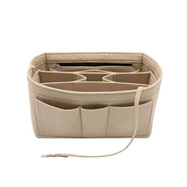 Imagem de Bolsa organizadora de feltro LEXSION para bolsa organizadora serve para Speedy Neverful, Bege, Medium