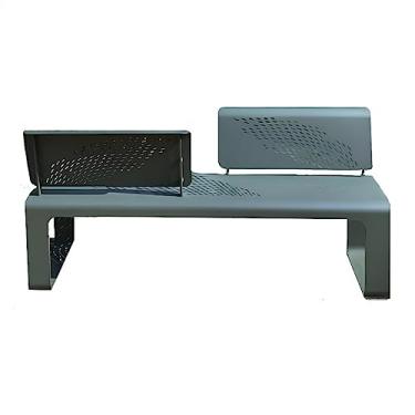 Imagem de x3anggyt5 Garden Outdoor Park Bench, 78.7 Inches, Suitable for Courtyards, Yards, Gardens, and Decks Seat