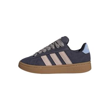Imagem de adidas Grand Court Alpha 00s Tênis feminino, Azul marinho/rosa blush/chiclete, 39