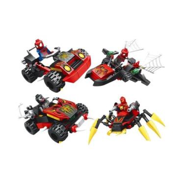 Imagem de Figuras De Blocos De Montar Marvel Mini Caixa Surpresa Homem-Aranha Ho