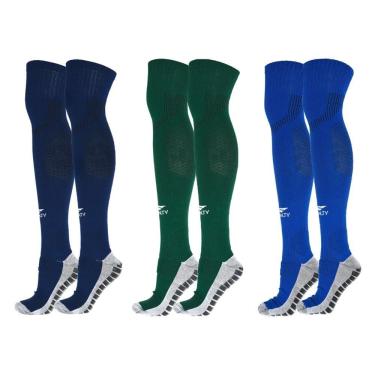 Imagem de Kit 3 Pares de Meiões Penalty Grip Max