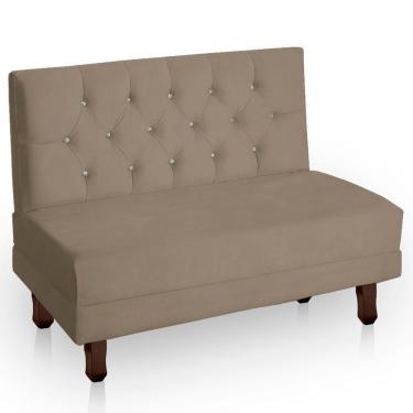 Imagem de Canto Italy Confortável Para Apartamento Cozinha E Restaurantes Veludo Capuccino