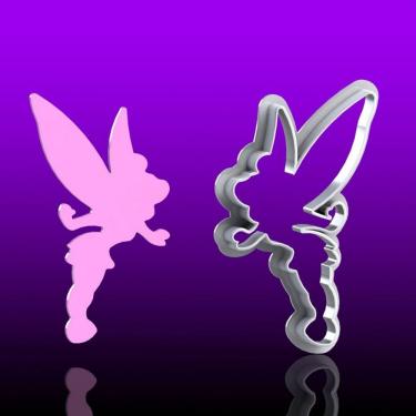 Imagem de Cortador Fada Sininho 5Cm Tamanho 5Cm