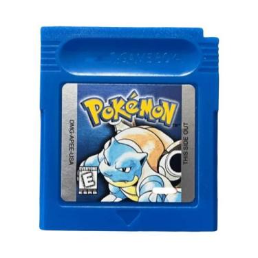 Imagem de Cartucho GBC Da Série Pokémon Vermelho Azul Cristal Dourado Prata Amar