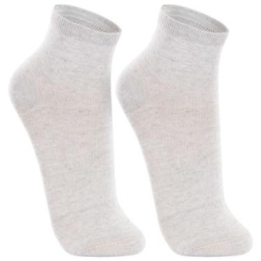 Imagem de Kit 2 Meia Cano Médio Feminino Lupo 4200-088, Mescla, Mescla, 34-39