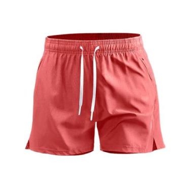 Imagem de Shorts Masculinos Leves De Secagem Rápida Para Esportes E Corrida Com 