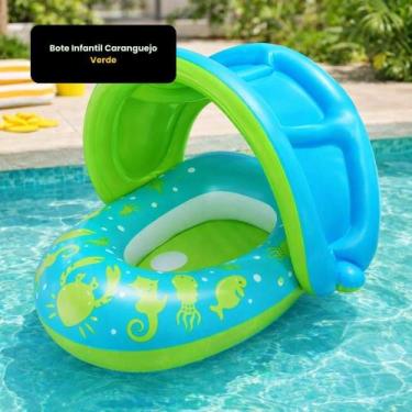 Imagem de Bote Infantil Caranguejo - Verde - Bestway