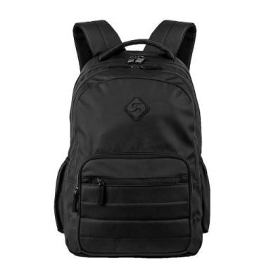 Imagem de Mochila Sestini 2 Compartimentos College Hydroblock Preto