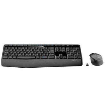 Imagem de Combo Teclado e Mouse sem fio Logitech MK345 com Teclado com Apoio e Mouse Destro, USB - 920-007821-Unissex