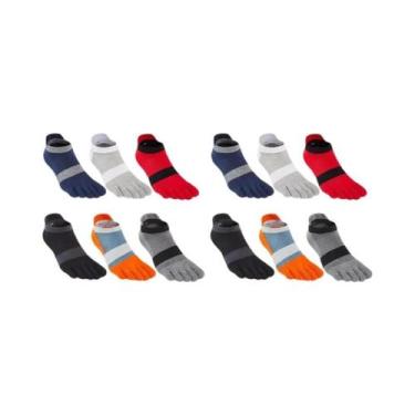 Imagem de Meias De Compressão Respiráveis Em Tamanho plus Para Homens, Com Cinco