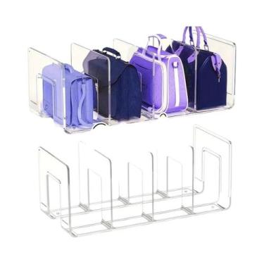 Imagem de Organizador De Arquivos Em Acrílico Transparente, Suporte Resistente P