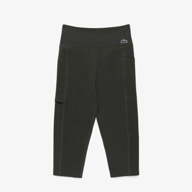 Imagem de Calça legging Lacoste Esportiva Modelagem curta Feminina-Feminino