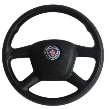 Imagem de Volante Caminhão Esportivo Preto Scania 112 E 113 - Delta Volantes