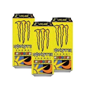 Imagem de Kit 3 Energético Monster The Doctor 473ml
