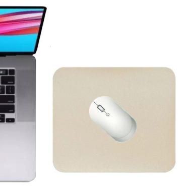 Imagem de Mouse Pad Desk Pad 20x20cm Pequeno Tapete Mesa Fino Impermeavel Palha 