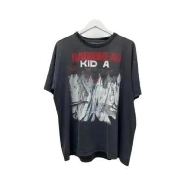 Imagem de Camiseta Infantil Unissex Estilo Retrô Dos Anos 90 Radiohead De Manga 