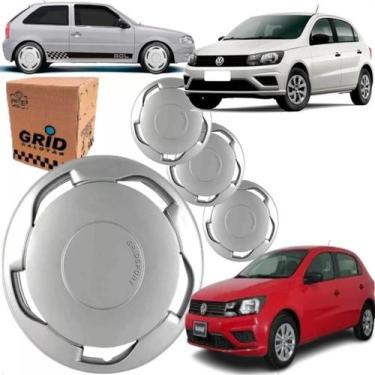 Imagem de Jogo Calota Vw Orbital Grid Sport Aro 13 4 Peças Encaixe