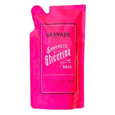 Imagem de Refil Sabonete Líquido Granado Glicerina Rosa 300ml-Unissex