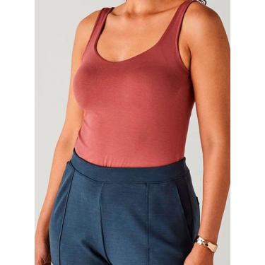 Imagem de Regata LIZ 21888 Feminina Com Bojo e Costas 3S Viscose T. P/GG, P, 593