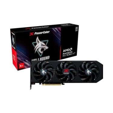 Imagem de Placa de Vídeo PowerColor RX 9060 XT Hellhound AMD Radeon, 8GB, GDDR6,