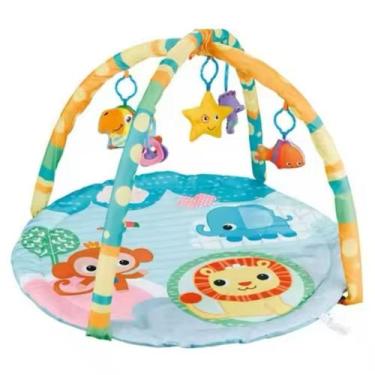 Imagem de Tapete de Atividades Redondo Divertido para Bebê - Nuga Baby