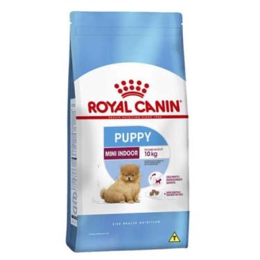 Imagem de Ração Royal Canin Puppy Mini Indoor para Cães Filhotes 1Kg