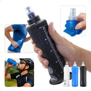 Imagem de Garrafa Água Hidratação Soft Flask Silicone Dobrável 250 Ml - Hxt, Pre