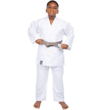 Imagem de Kimono Haganah Basic Reforçado - Infantil, Branco, M3