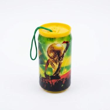 Imagem de Corneta Modelo Lata Brasil Estampada - Senhor Preço