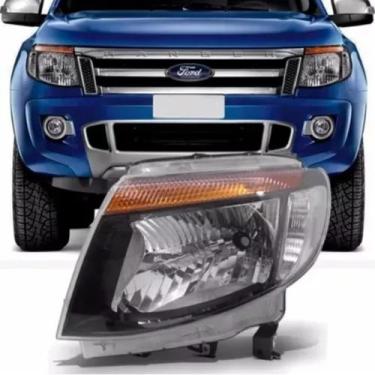 Imagem de Farol Ranger Pick-up 2012 2013 2014 2015 2016 Fumê Esquerdo - Automoti