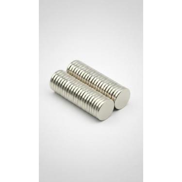 Imagem de Imã Neodímio 20x3mm Redondo N35 - 10 Unidades - Congratulations Store