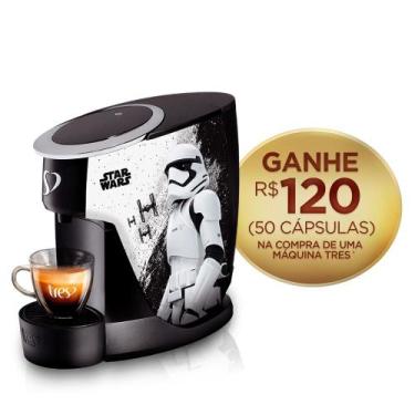 Imagem de Cafeteira Espresso Touch Star Wars Darth Vader e Stormtrooper Automáti