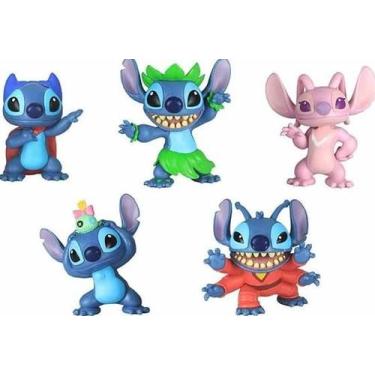 Imagem de Set 5 Figuras 3" Stitch Sunny 3991
