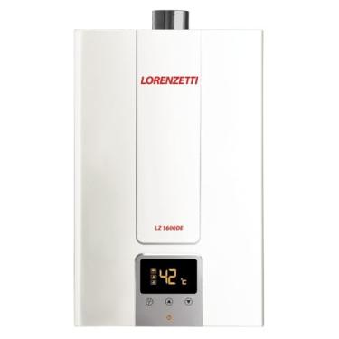 Imagem de Aquecedor de Água a Gás Lz 1600DE GLP 15, 0 L/Min, Lorenzetti, Branco