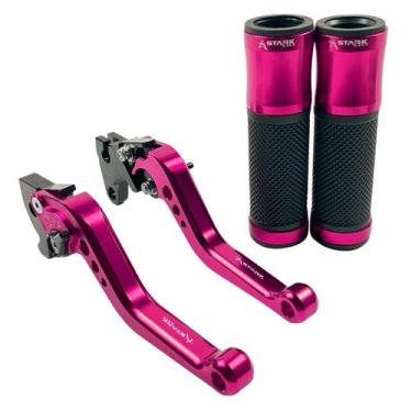 Imagem de Manete Manopla Esportivo Stark Race Yamaha Xt 660 Xt660 - NoBrand, Pin