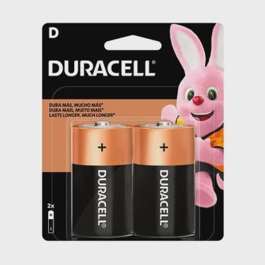 Imagem de Pilha Alcalina Grande D - Duracell - 2 unid.