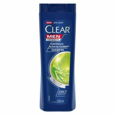 Imagem de Shampoo Clear 200ml Men Controle E Alivio De Coceira