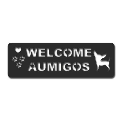 Imagem de Placa decorativa pet aumigos