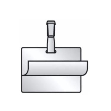 Imagem de Película Auto Plastificante Crachá Horizontal Caixa 100 Unds