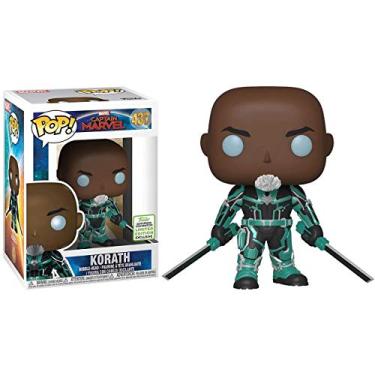 Imagem de Funko Korath (Exclusivo Da Spring Con De 2019): Pop! Figura De Vinil Marvel E 1 Pop! Pacote De Protetor Gráfico De Plástico Para Animais De Estimação Compatível [#437/37207 - B] Multicolorido
