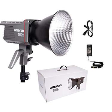 Imagem de Aputure Amaran 100X Led Video Light,130W Bicolor (2700K-6500K) CRI 95+,Bowens Mount com Bluetooth App Control para Fotografia,Entrevista